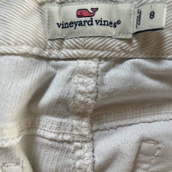 Vineyard vines cream colored corduroy pant - Picture 3 of 3
